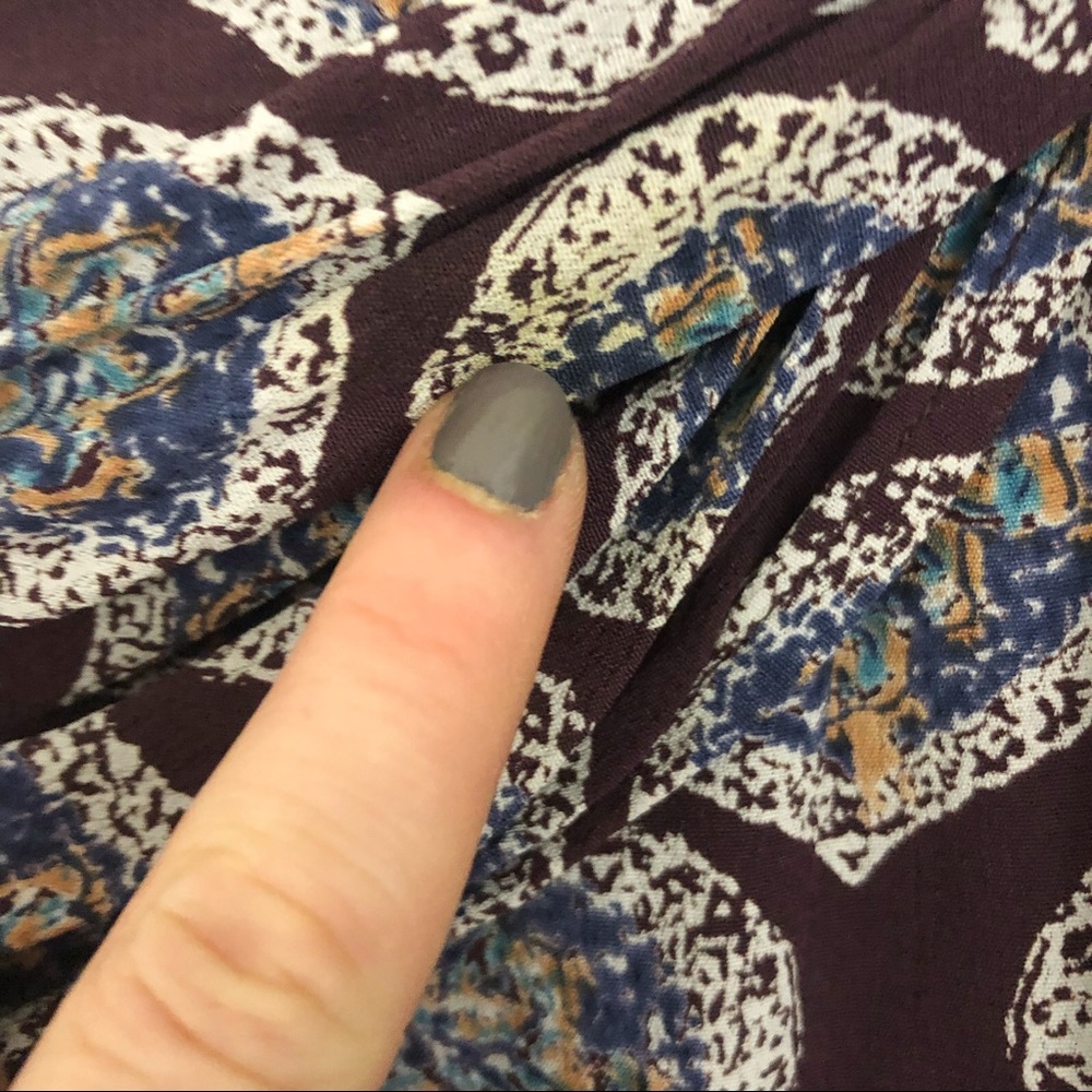 Free People Purple All A Dream Wrap Short 2 - Picture 7 of 9